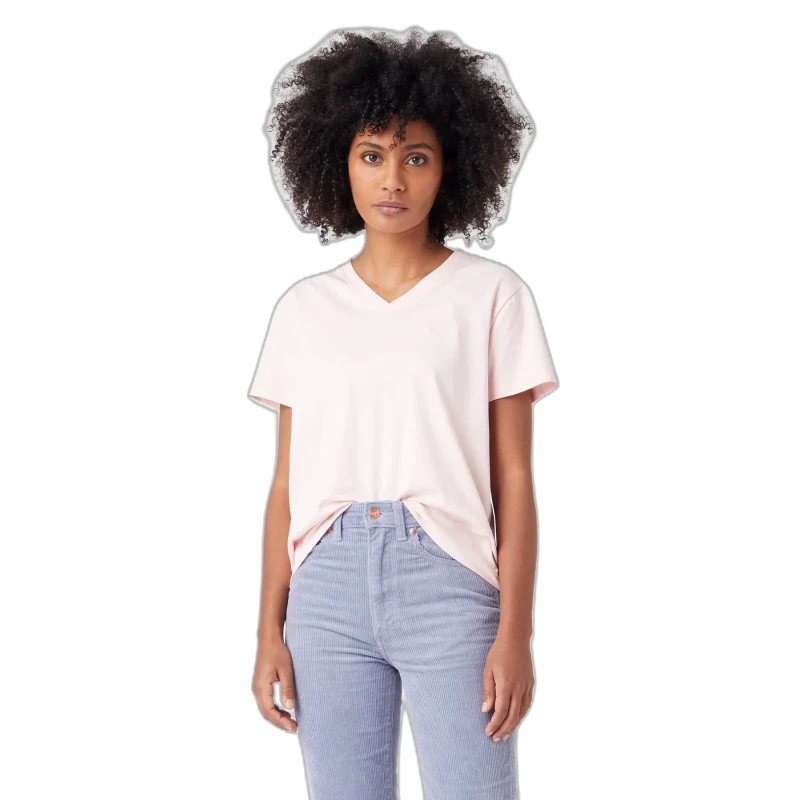 Image of Wrangler Womens T-Shirt Wrangler Sign Off Rose Female S