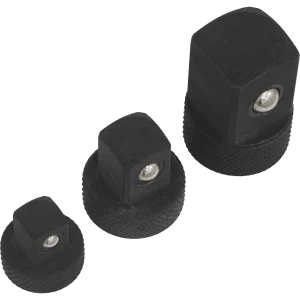 Image of Sealey 3 Piece Low Profile Impact Socket Adaptor Set