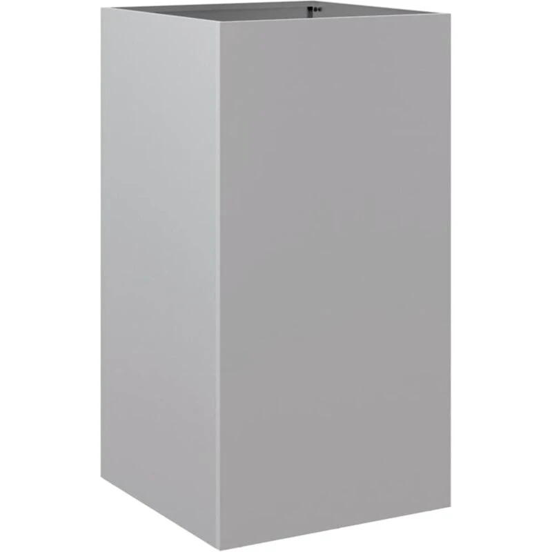 Image of VIDAXL Planter Silver 42x38x75cm Galvanised Steel Vidaxl 8721012364400