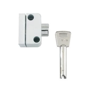 Image of Yale Locks 8K102 Push Button Window Lock White Finish Visi