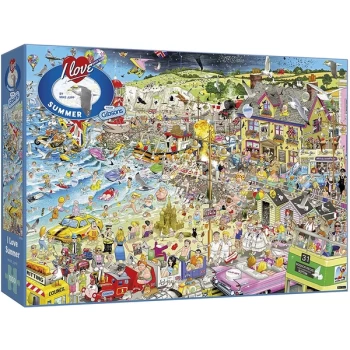 Image of I Love Summer Jigsaw Puzzle - 1000 Pieces