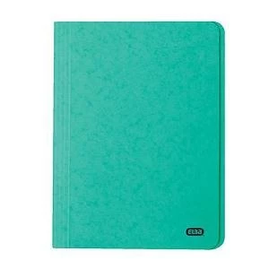 Image of Elba Boston Foolscap Square Cut Folder Pressboard 300 Micron 32mm Green Pack of 50