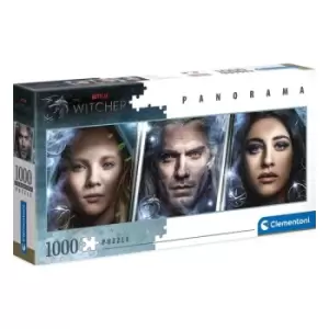 Image of The Witcher Panorama Jigsaw Puzzle Faces (1000 pieces)