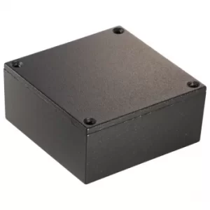 Image of Hammond 1590YBK Diecast Enclosure Black (92 x 92 x 42mm)