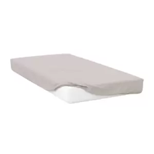 Image of Belledorm 400 Thread Count Egyptian Cotton Fitted Sheet (Single) (Oyster)