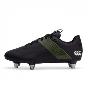Image of Canterbury Phoenix 3.0 Plus Junior Rugby Boots - Black/Green