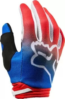 Image of FOX 180 Toxsyk Youth Motocross Gloves, red, Size L, red, Size L