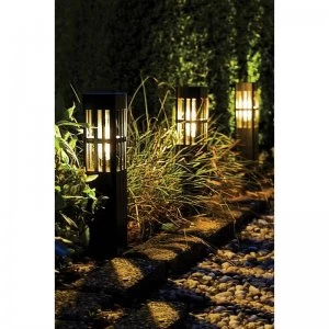 Image of Polaris Intelligent Solar LED Square Bollard Post Light