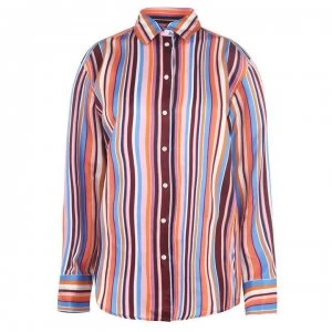 Image of Gant Stripe Shirt - 800 Amber