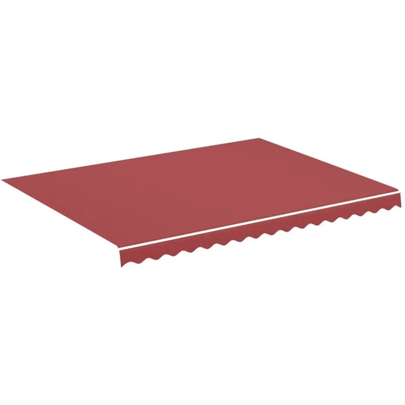 Image of VIDAXL Replacement Fabric for Awning Burgundy Red 4x3 m Vidaxl 8720286150580