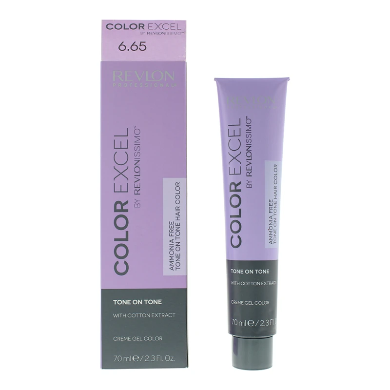 Image of Revlon Revlonissimo Colorsmetique Color Excel 6.65 Dark Red Mahogany Blonde Hair