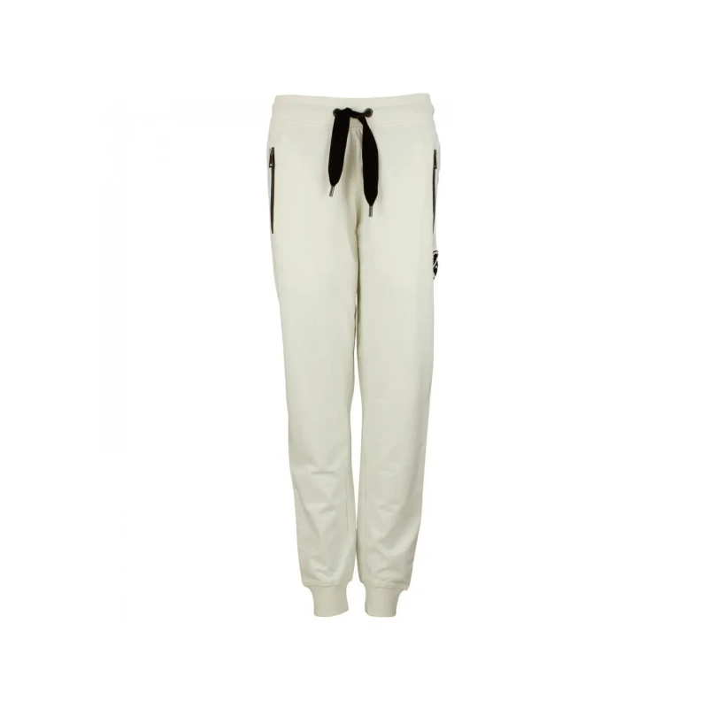 Image of Peak Mountain Womens cotton joggers Peak Mountain French Terry Beige Female S AFRENCH/PF/B-CREME