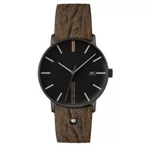 Image of Junghans Form A Edition 160 Brown Leather Strap 27/4132.00 Watch