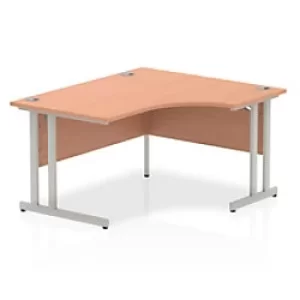 Image of Dynamic Ergonomic Desk Impulse ICDRC14BCH Rectangular MFC 1200 mm x 800 mm x 725mm Beech