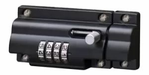 Image of Burg Wachter 113mm Combination Locking Bolt, Black