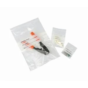 Image of Grip Seal Polythene Bags Resealable Write On 40 Micron 150x225mm