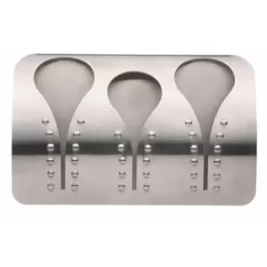 Image of Masterclass Stainless Steel Triple Towel Holder