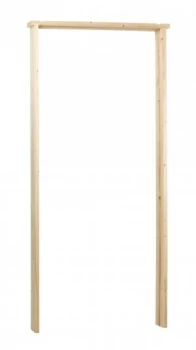 Image of Wickes Softwood Internal Door Lining for 762 and 838mm Doors 27.5 x 132mm x 2.01m