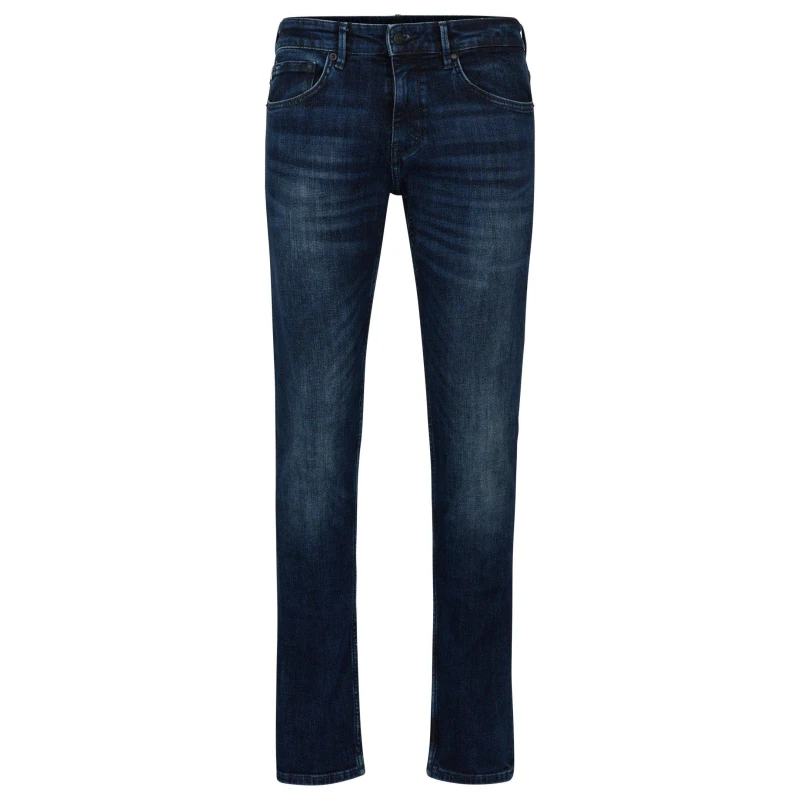 Image of Boss Mens Charleston4 Slim Fit Jeans Navy male 38W R
