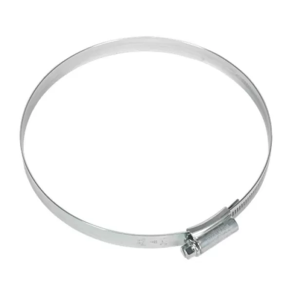 Image of Genuine SEALEY HCJ6 HI-GRIP® Hose Clip Zinc Plated Ø110-140mm Pack of 10