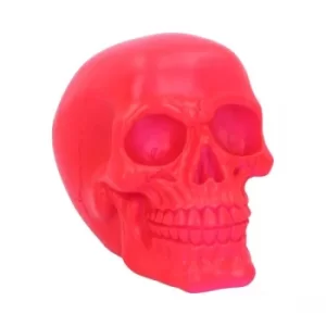 Image of Psychedelic Skull Pink Ornament