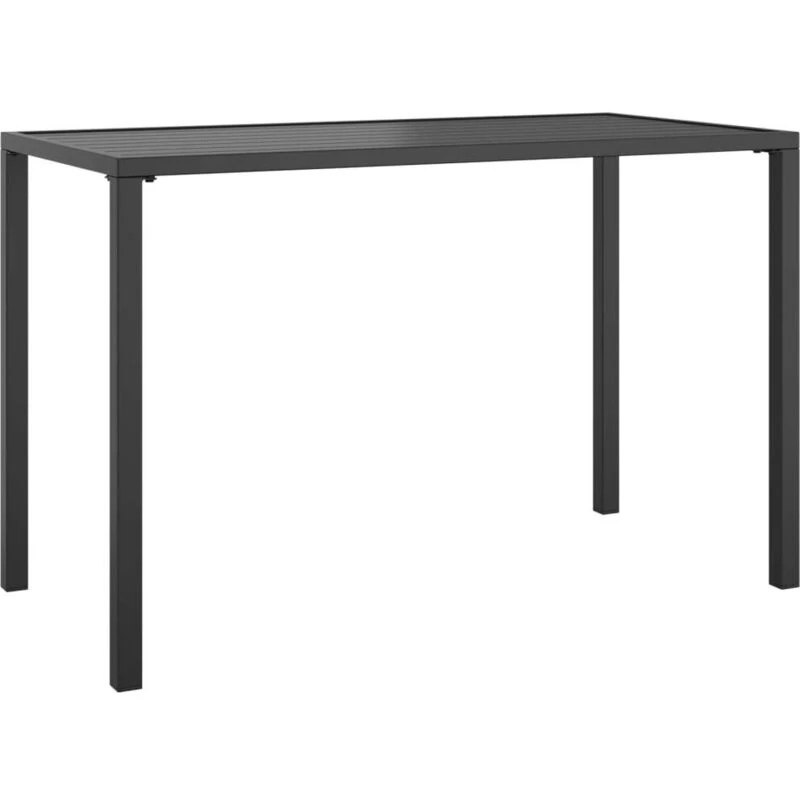 Image of VIDAXL Garden Dining Table Anthracite 110x54x70cm Steel Vidaxl 8720845861803