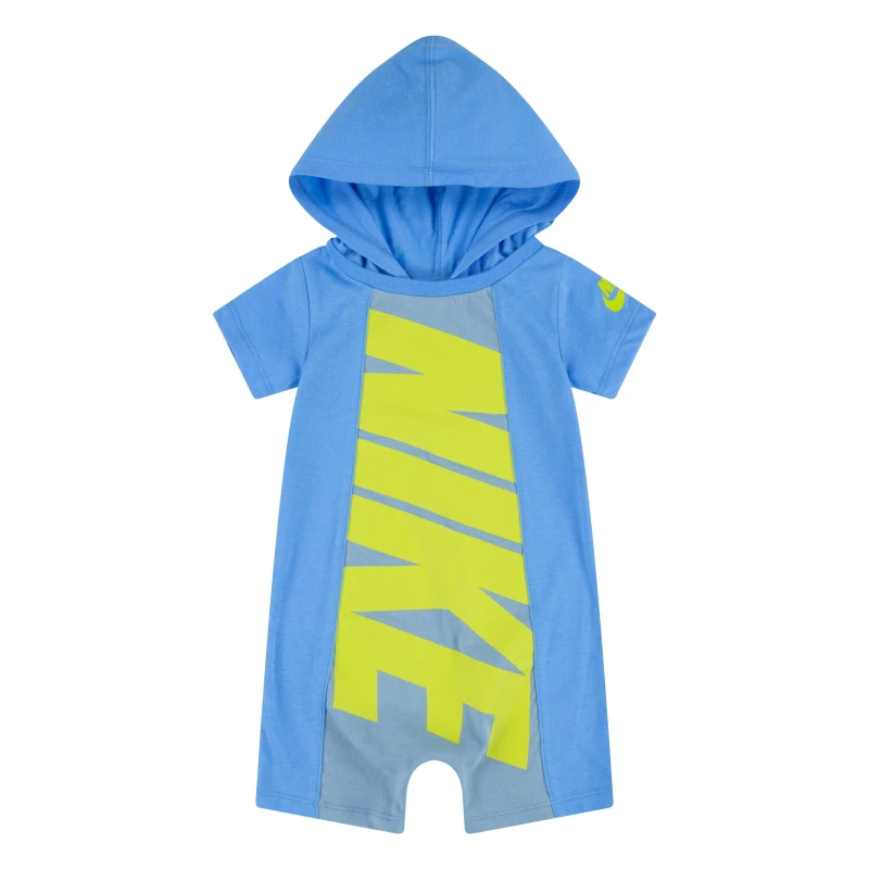 Image of Nike Amplify Romper Babies University Blue male 6-9 Mnth