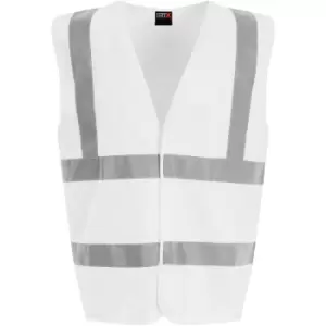 Image of PRO RTX High Visibility Unisex Waistcoat (XXL) (White) - White