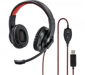 Image of HAMA HS-USB400 Headset - Black