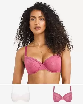 Image of Dorina Curves Theo 2Pack Full Cup Bras