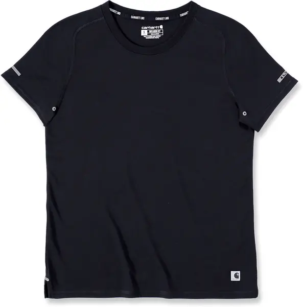 Image of Carhartt Relaxed Fit Ladies T-Shirt, black, Size L for Women