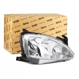 Image of TYC Headlights 20-6065-25-2 Headlamp,Headlight OPEL,Corsa C Schragheck (X01),COMBO Kasten/Kombi,COMBO Tour,Corsa C Kastenwagen (X01)
