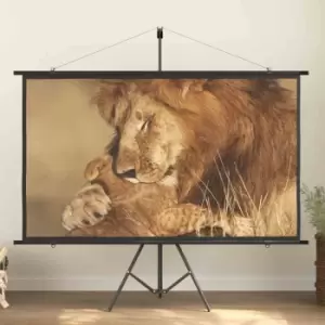Image of vidaXL 84" 16:9 Projection Projector Screen
