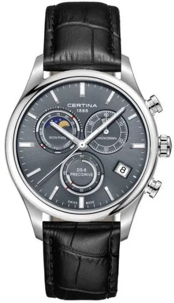 Image of Certina Watch DS-8 Chrono Moon Phase D - Grey CRT-444