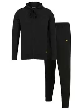 Image of Lyle & Scott Earl Lounge Set - Black Size M Men