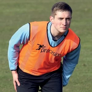 Image of Precision Striped Mesh Training Bib (XS) Orange