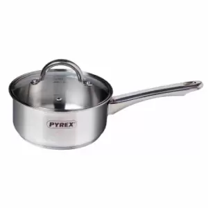 Image of Pyrex Master 18cm Saucepan With Lid