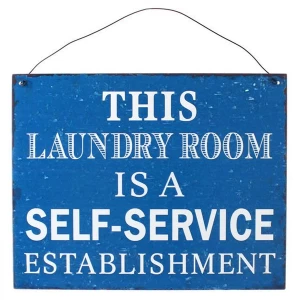 Image of Laundry Metal Sign