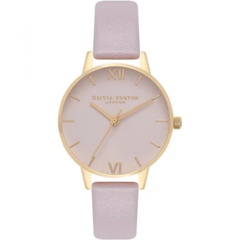 Image of Pink Dials Grey Lilac & Gold Watch