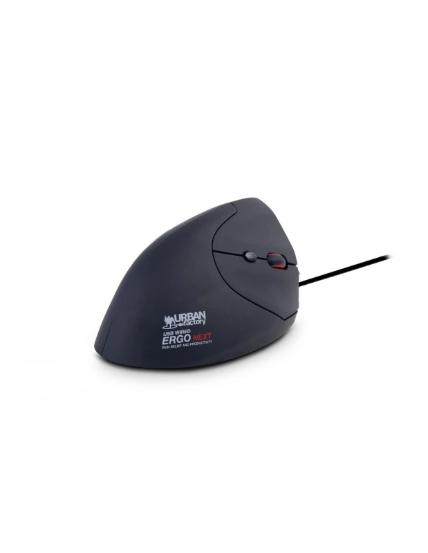 Image of Urban Factory Urban Factory EMR01UF-N mouse Office Right-hand USB Type-A Optical 3600 DPI EMR01UF-N