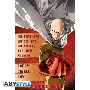 Image of One Punch Man - Training - Poster Maxi Poster