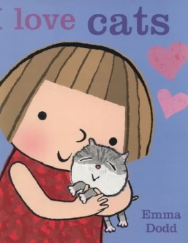 Image of I Love Cats by Emma Dodd Paperback