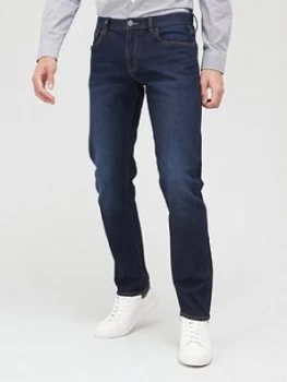 Image of Armani Exchange J13 Slim Fit Jeans Dark Wash Size 38 Men