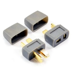 Image of Etronix Deans Plug (1 Male/1 Female) W/Protective Sleeve