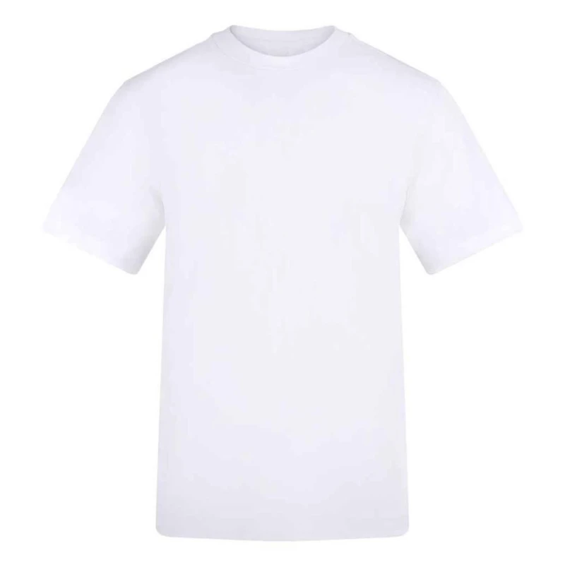 Image of AWDis AWDis Men Cotton T-Shirt in White Size: Small White S Male 5063703674171