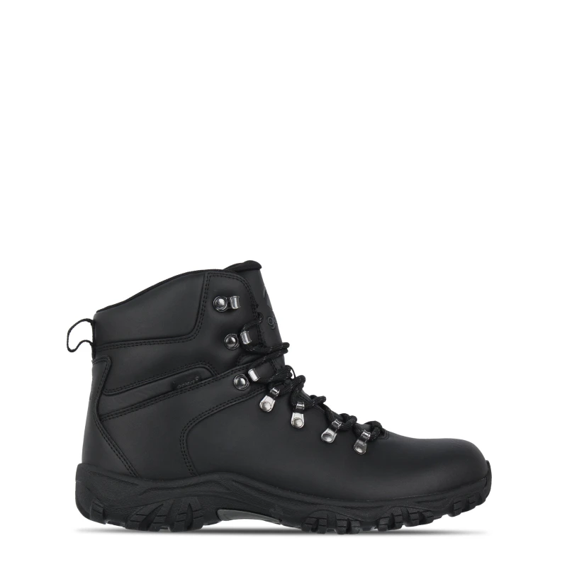 Image of Gelert Leather Waterproof Walking Boots Mens Black male 7 (41)