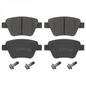 Image of Brake Pad Set 16797 by Febi Bilstein Rear Axle