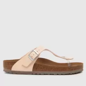 Image of BIRKENSTOCK Gizeh Vegan In Pale Pink