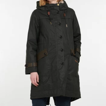 Image of Barbour Womens Avoch Wax Jacket - Sage/Ancient - UK 16