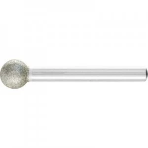 Image of PFERD 36212010 HORSE diamond grinding pencil spherical 12 x 12mm D126 shaft o 6 Diameter 12mm